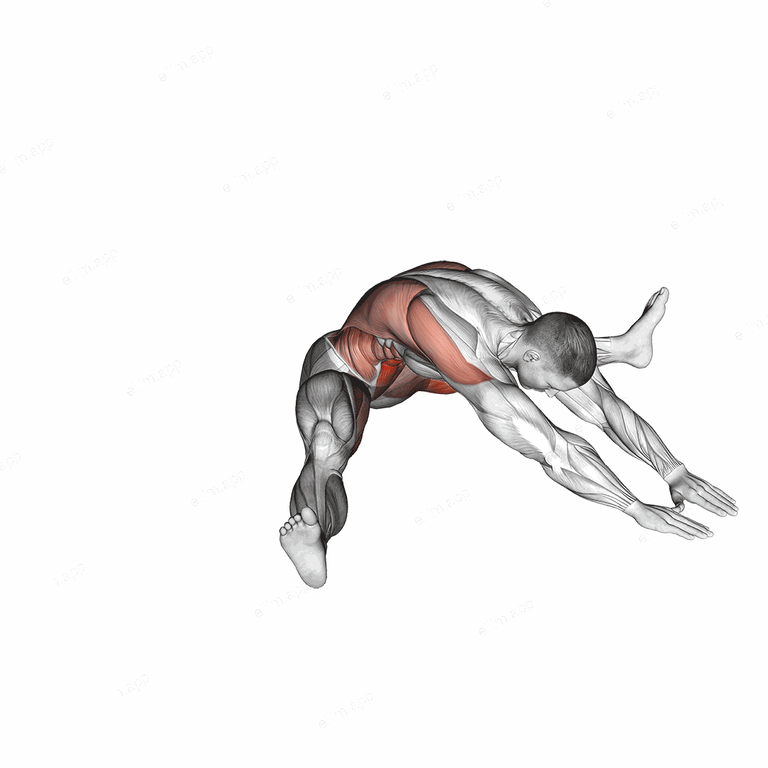 Roll-overs into V-sits exercise targeting Hips