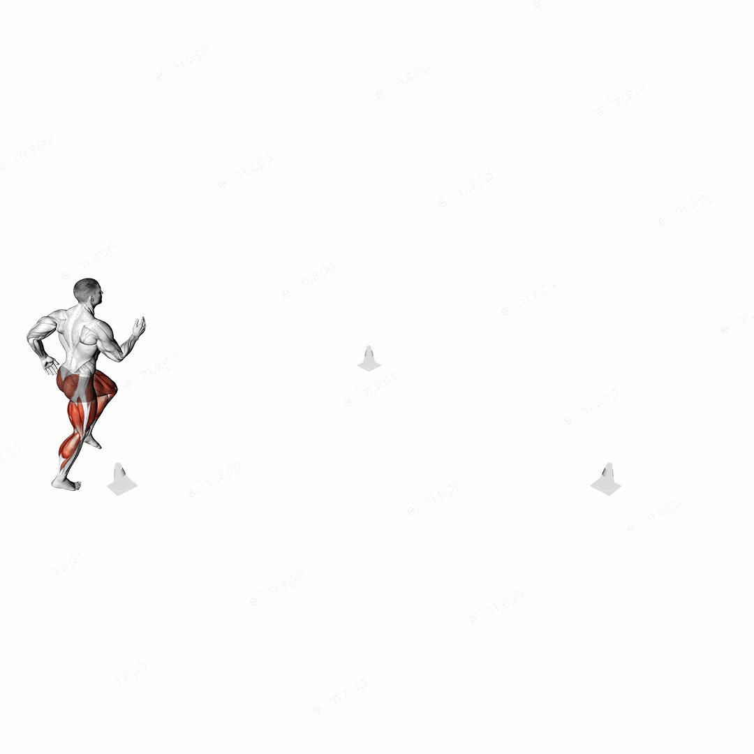 L Drill exercise targeting Plyometrics