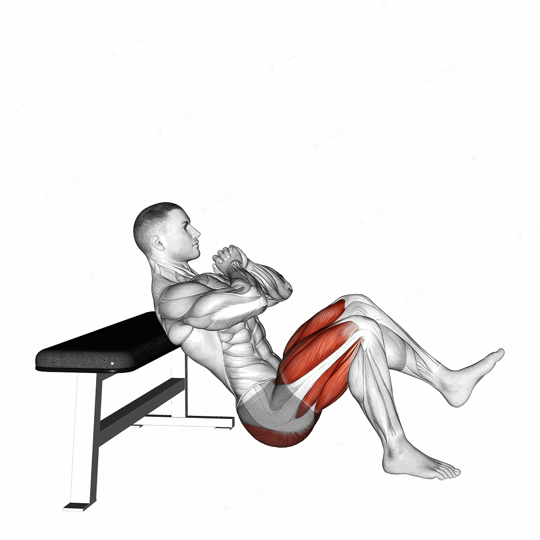 Single Leg Hip Thrust Jump exercise targeting Plyometrics