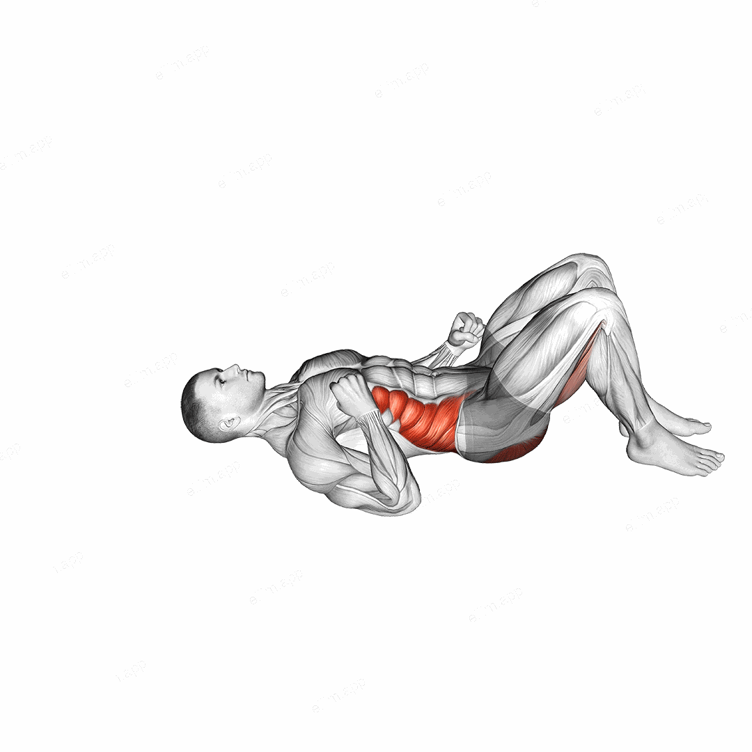 Twist Hip Lift exercise targeting Hips and Gluteus Maximus