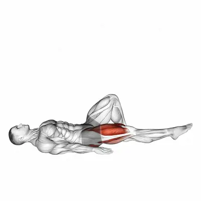 Single Leg Bridge with Hip Flexion exercise targeting Hips and Gluteus Maximus