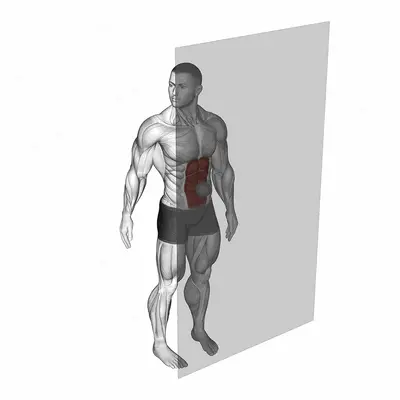 Roll Ball Rectus Abdominis exercise targeting Waist