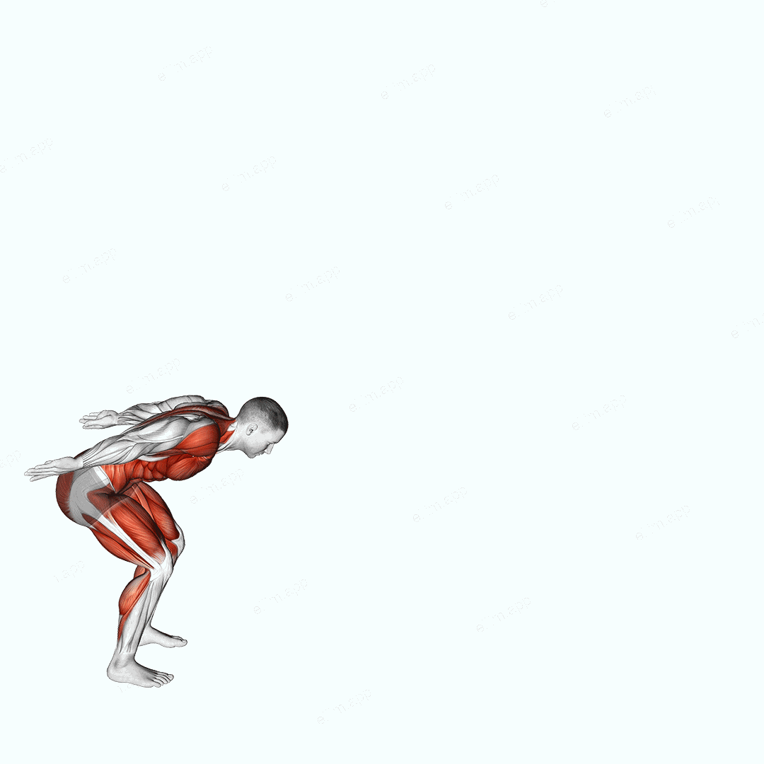 Standing Long Jump exercise targeting Plyometrics