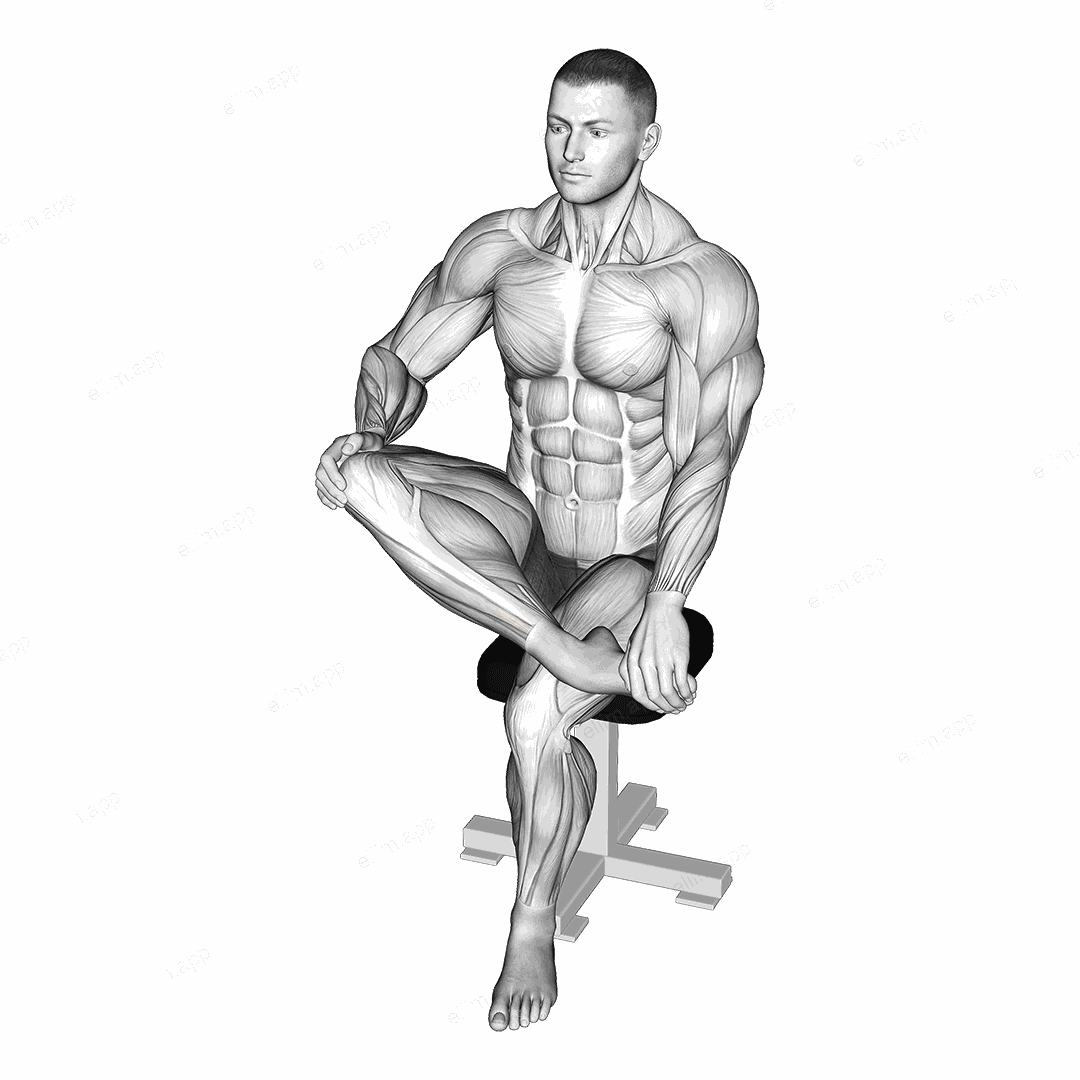 Mobilization Of Ankle Stretch exercise targeting Calves