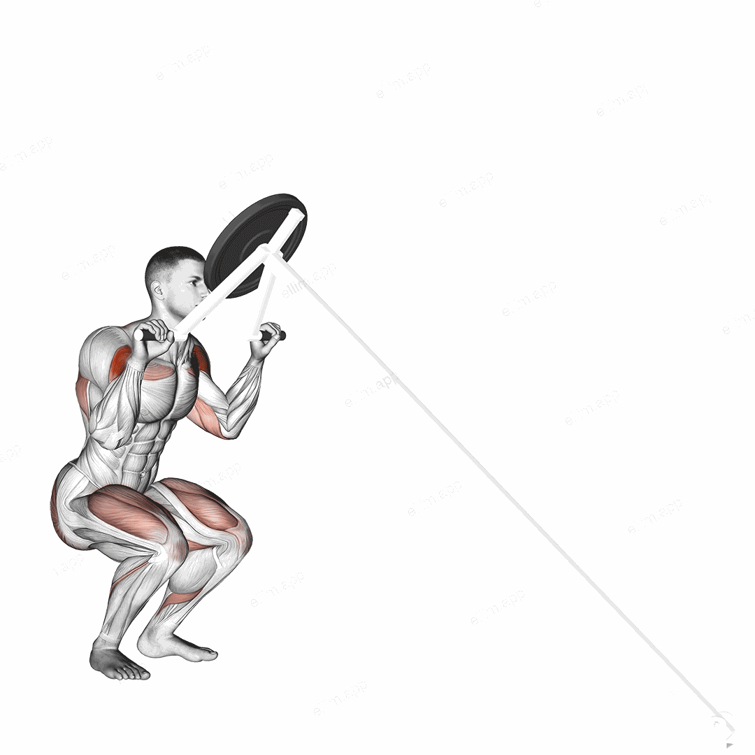 Lever Shoulder Press (plate loaded) exercise targeting Shoulders and Deltoid Anterior