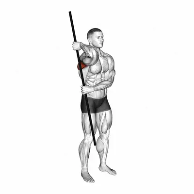 PVC External Rotation exercise targeting Back and Infraspinatus