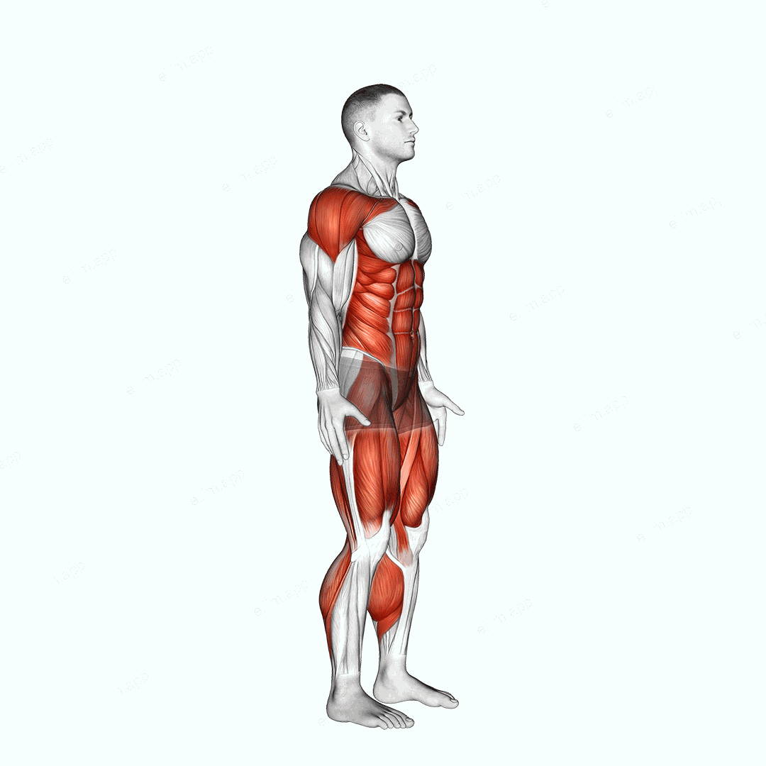 Double Leg Butt Kick exercise targeting Plyometrics