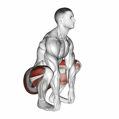 Squat mobility Complex exercise targeting Thighs and Gluteus Maximus