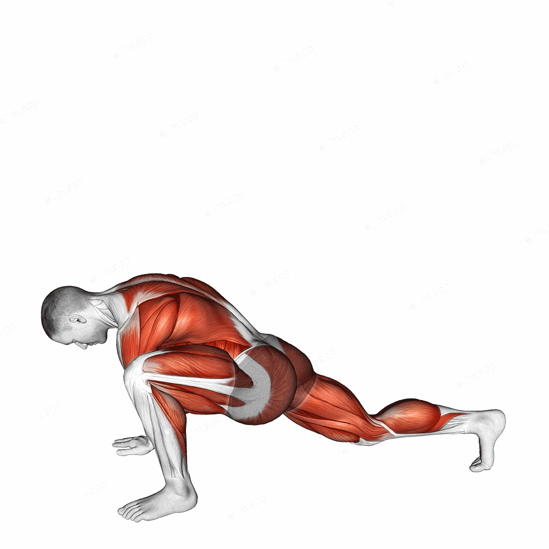 Worlds Greatest Stretch exercise targeting Stretching