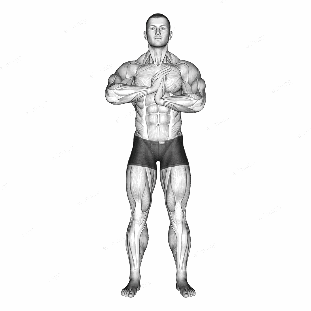 Finger Flexor Stretch exercise targeting Forearms