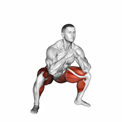 Squat Jack exercise targeting Plyometrics