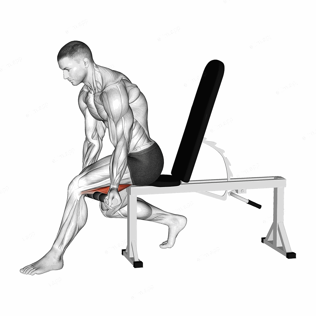 Tiger Tail Hamstring exercise targeting Thighs