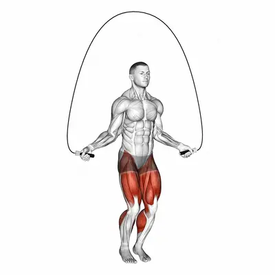 High Jump Rope exercise targeting Cardio
