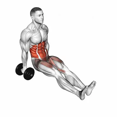 Side and Front In Out exercise targeting Waist