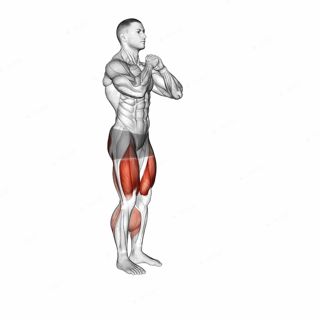 Reverse Lunge High Knee Forward Lunge exercise targeting Thighs