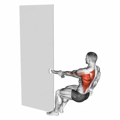 One Arm Towel Row exercise targeting Back