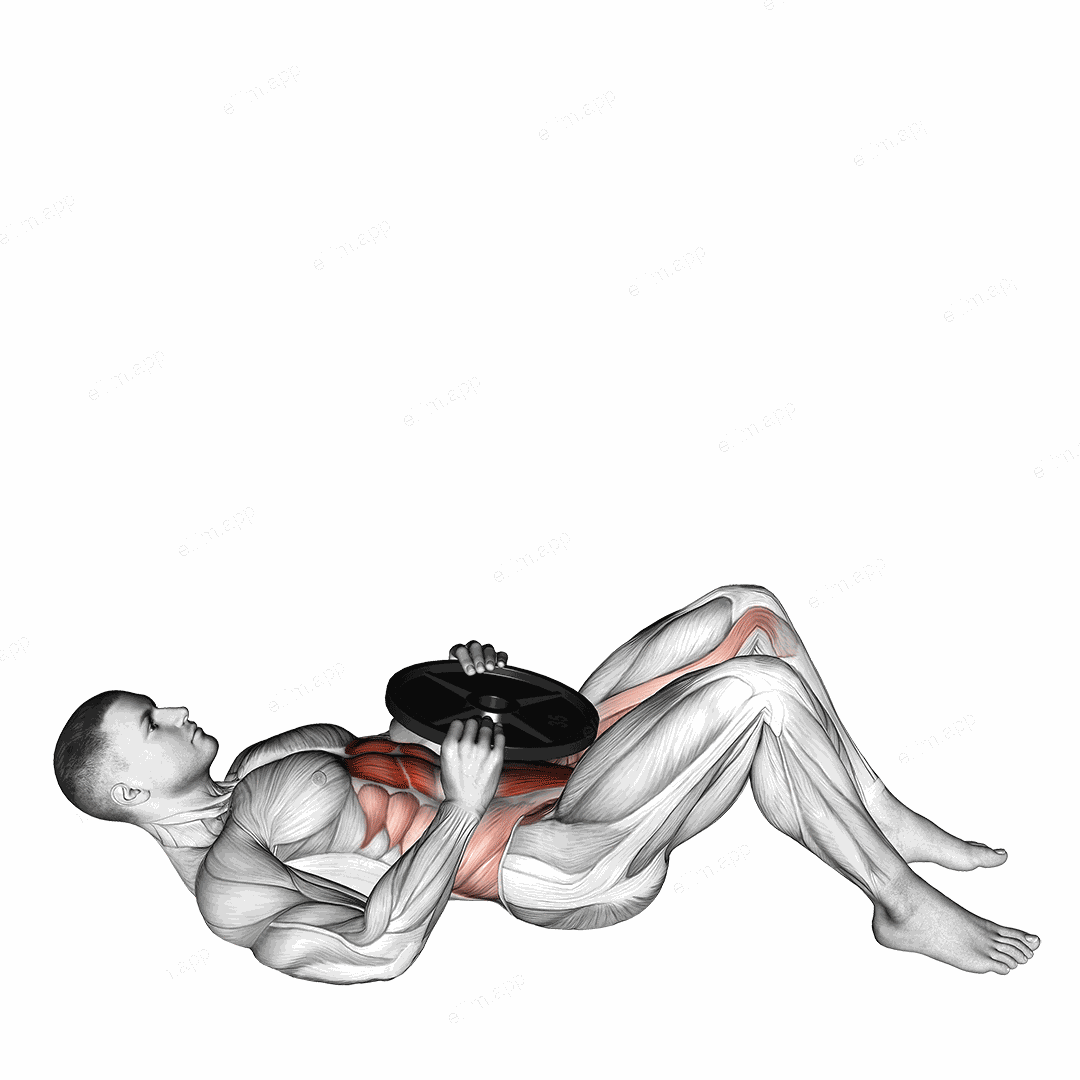 Otis Up exercise targeting Waist and Iliopsoas