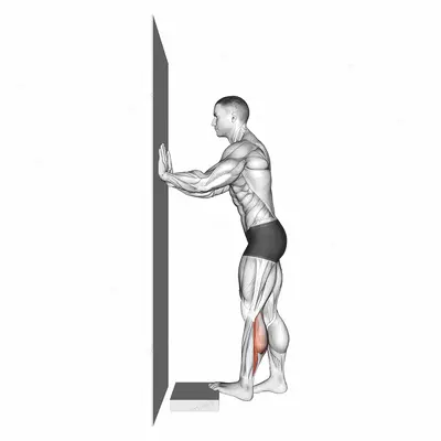 Rocking Ankle Stretch exercise targeting Calves