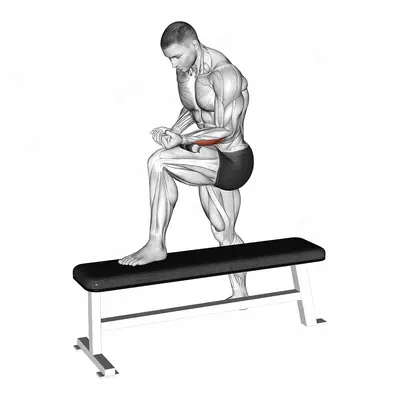 Tiger Tail Forearm exercise targeting Forearms