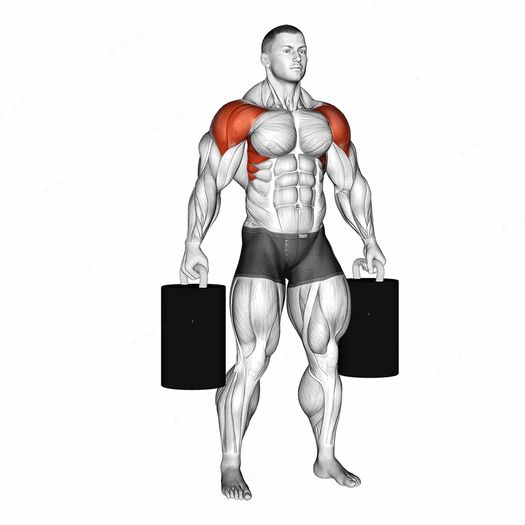 StrongMan Crucifix Hold exercise targeting Shoulders