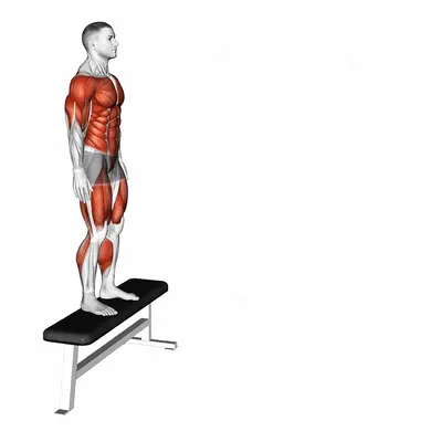 Depth Jump exercise targeting Plyometrics