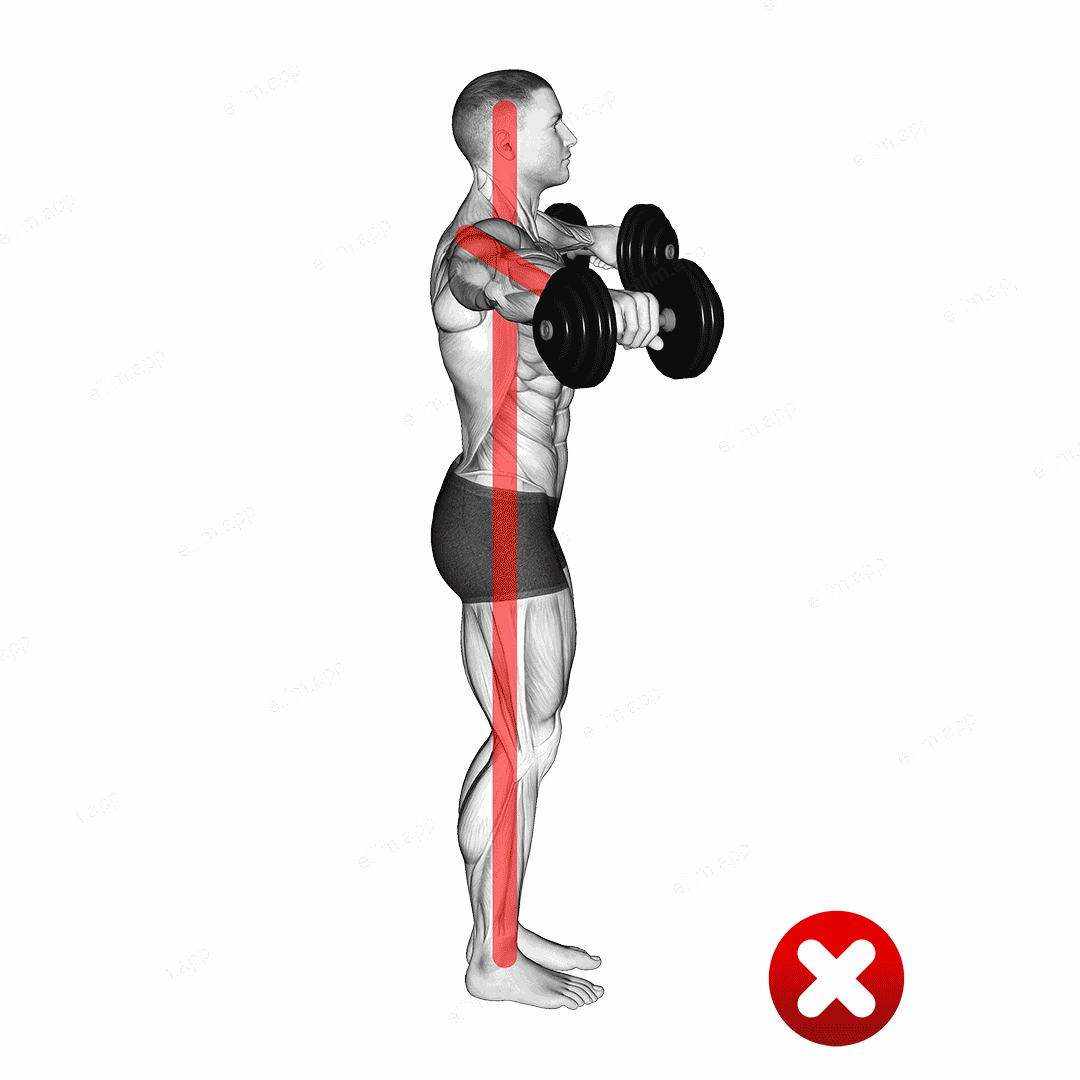 Lateral Raise - Arms exercise targeting Shoulders