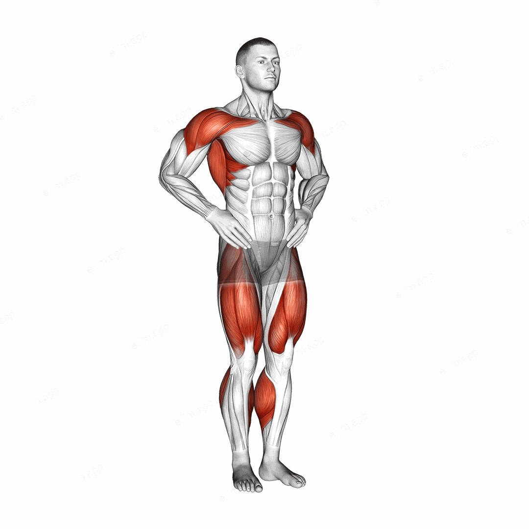 Plyo Jacks exercise targeting Cardio