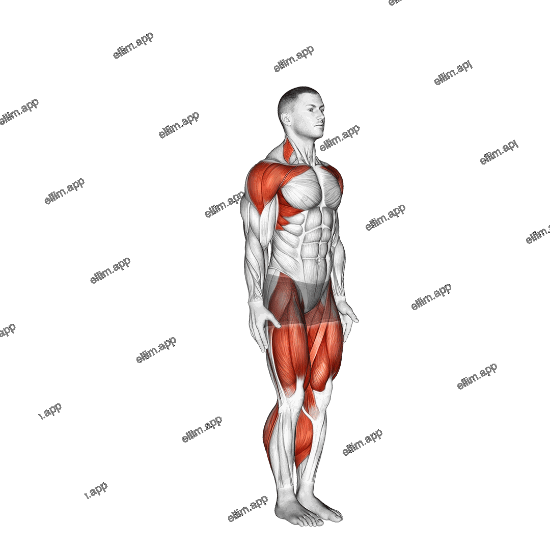 Star Jump exercise targeting Cardio