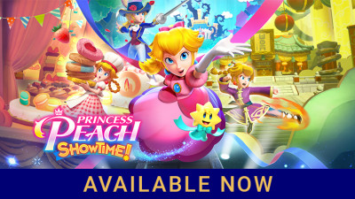 Princess Peach: Showtime! is available today!