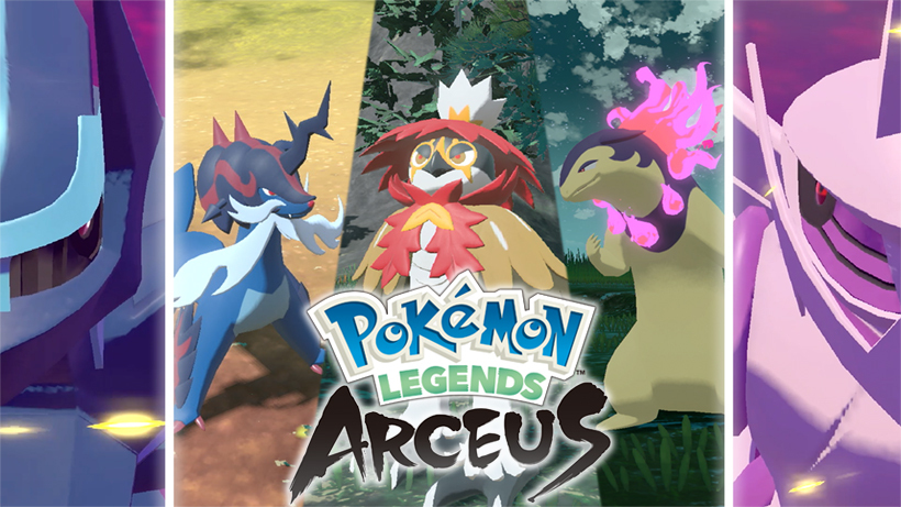 Pokemon Legends Arceus Legendary Pokemon