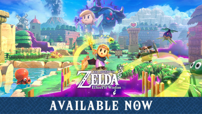 The Legend of Zelda: Echoes of Wisdom is available today!