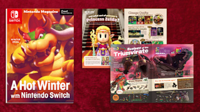 The feature pages of Nintendo Magazine 2024 Winter Issue (Digital version) are available in English.