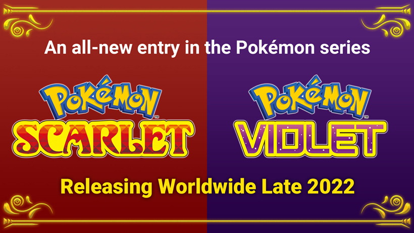 The newest entries in the Pokémon series, will be released in late 2022!