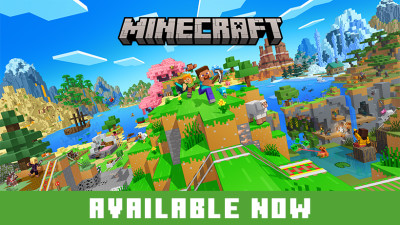 Minecraft is available today!