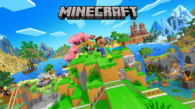 Minecraft page is now open.