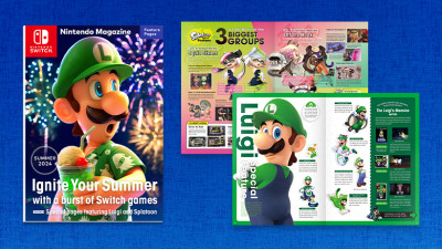 หน้าเนื้อหาของ Nintendo Magazine 2024 Summer Issue (ฉบับดิจิทัล) พร้อมให้อ่านในรูปแบบภาษาอังกฤษแล้ว