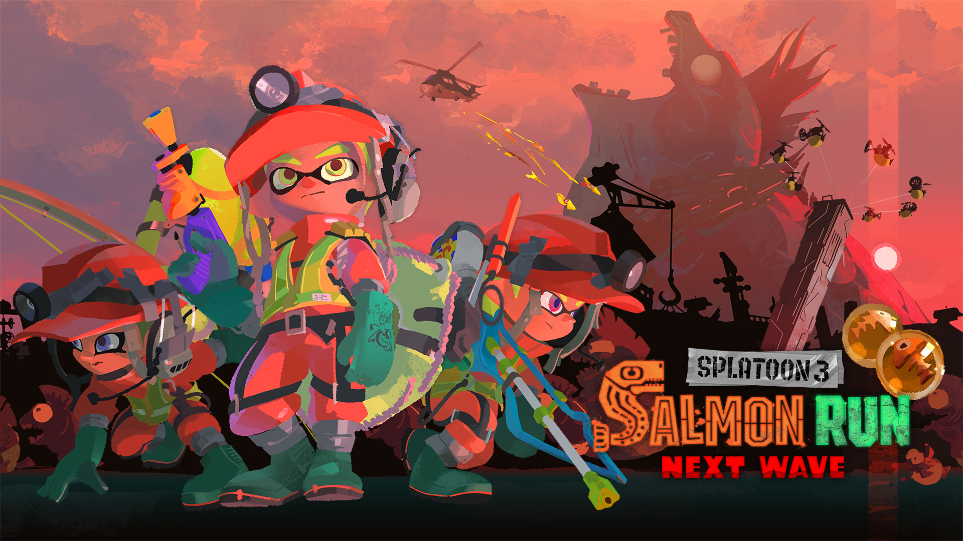 Check out the latest Splatoon 3 trailer. The Salmon Run co-op mode has been  confirmed | News & Updates | Nintendo