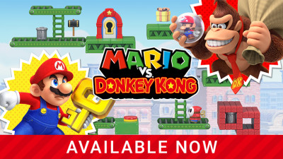 Mario vs. Donkey Kong is available today!