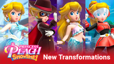 Princess Peach: Showtime! Raises the Curtain on Four New Transformations.