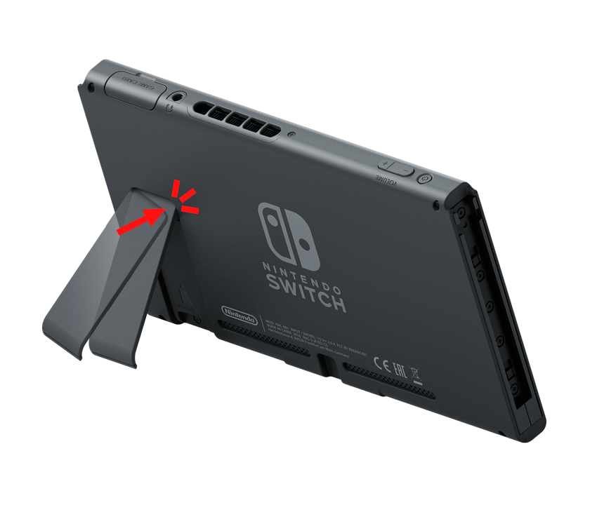 Switch My Console S Stand Came Off What Should I Do Q A Support Nintendo