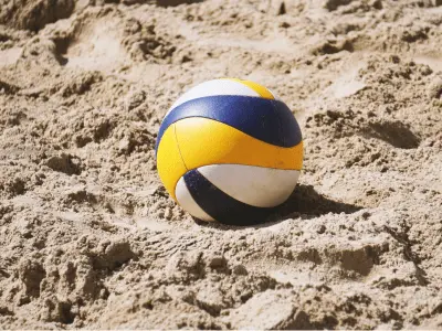 Volleyball on sand