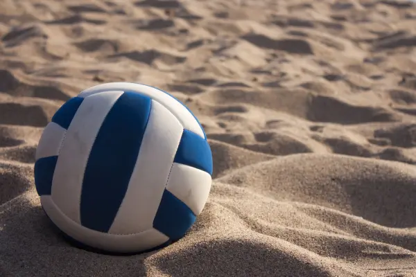 beach volleyball sand