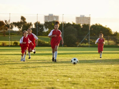 Competitive sports helps kids develop social skills.