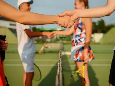 In a round-robin tournament, players compete against all of the other participants.