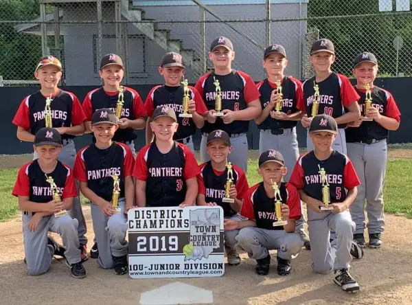 Northwood Youth Baseball Softball League 2019 District Champions