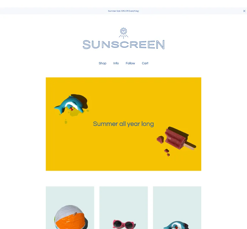 Sunscreen