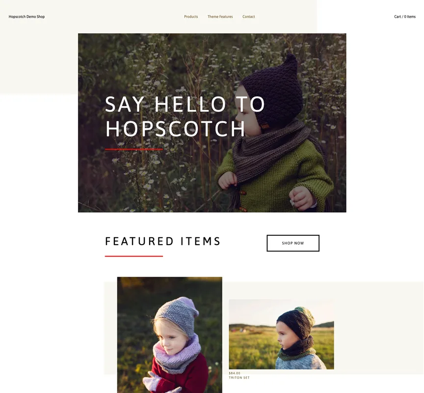 Hopscotch template