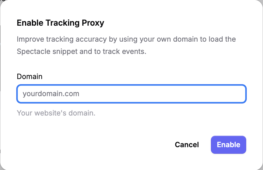 Tracking Proxy
