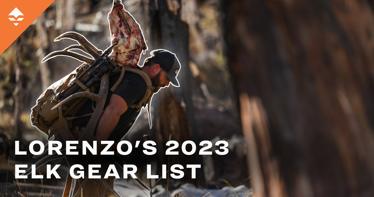 Lorenzo's 2023 backcountry elk bowhunting gear list // GOHUNT. The