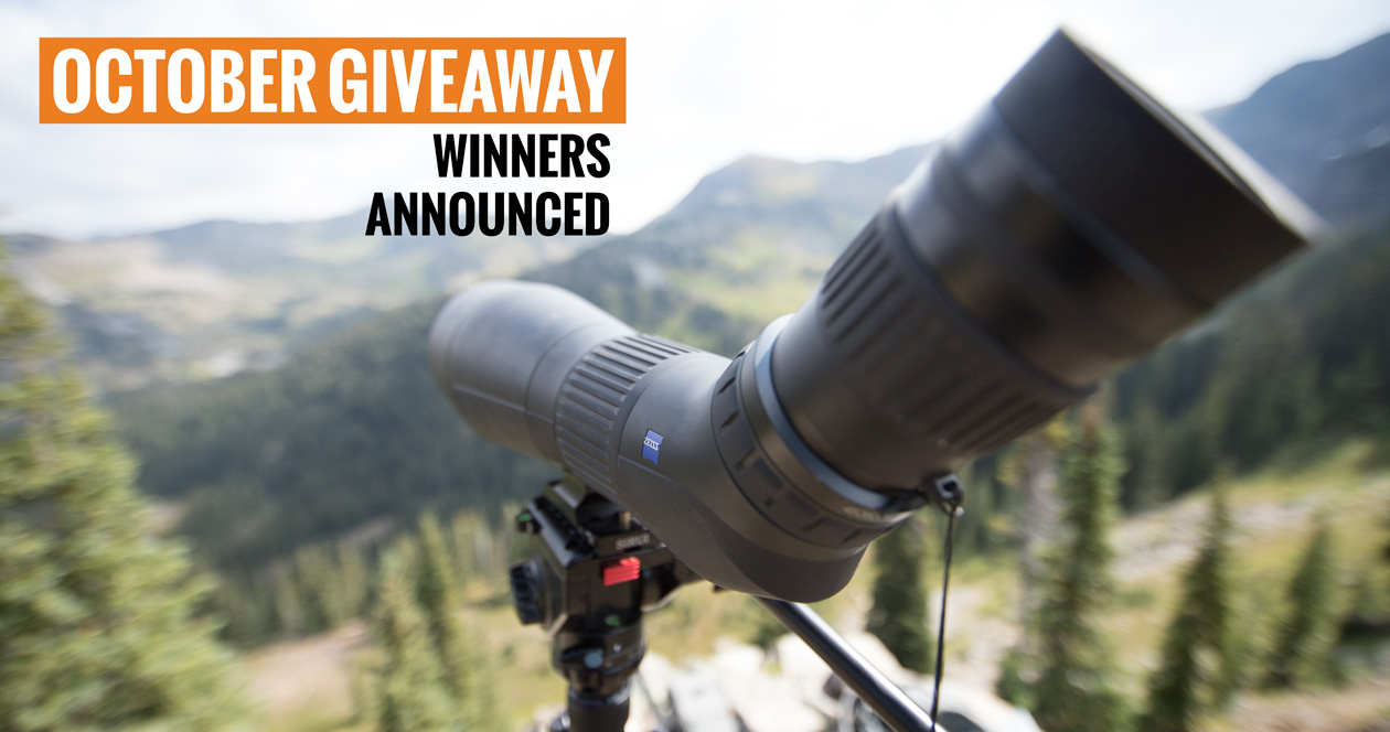 3 people just won a Zeiss Conquest Gavia spotting scope // GOHUNT. The